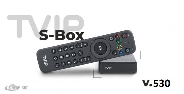 TVIP S-Box v.530 4K Ultra HD NEW